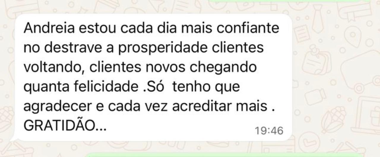 Depoimento real de participante 3